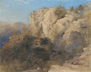 Paysage rocheux au Pays de Galles